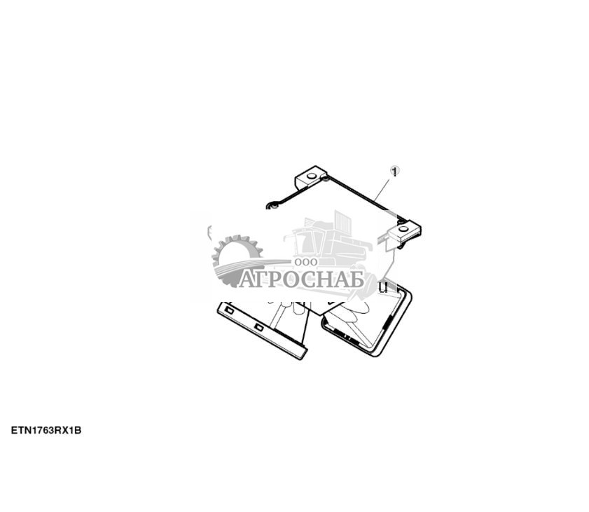 Датчик радара (для Северной Америки) - ST778625 829.jpg